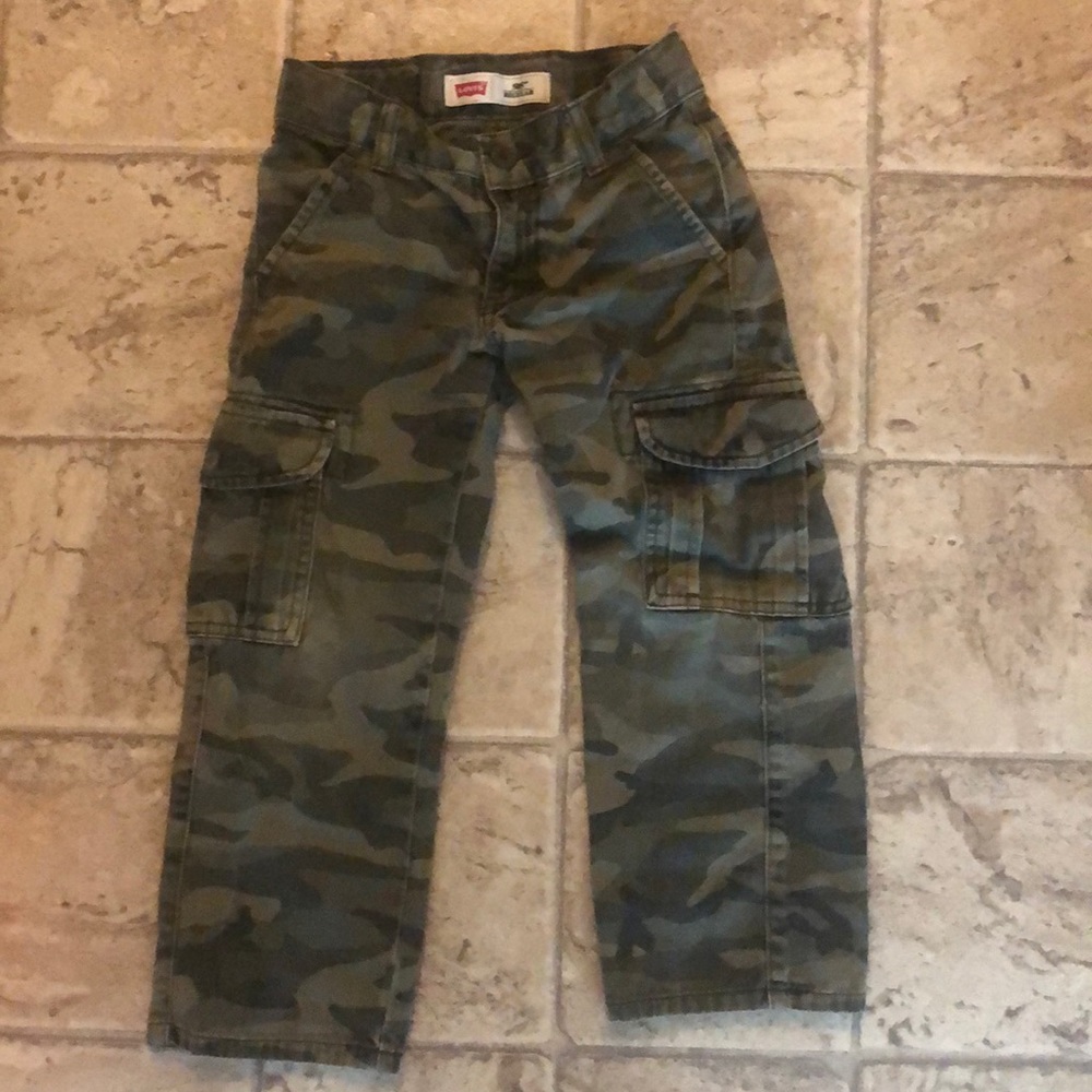 Boys 505 Levi camo jeans